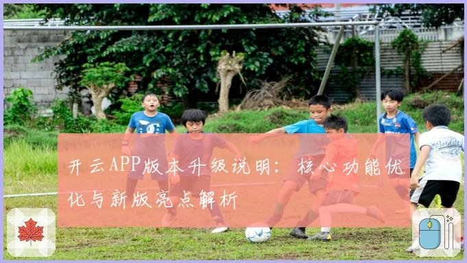 开云APP版本升级说明：核心功能优化与新版亮点解析